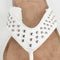 PS Poelman Nyx - Dames Slippers met Studs - Wit (2020)