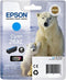 Epson 26XL - Inktcartridge - Origineel - Cyaan