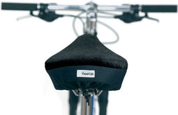 TEMPUR® - Fietszadeldekje Large - Traagschuim - Zwart - 33.5 x 33 x 3 cm
