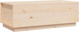 vidaXL - Salontafel - 100x50x35 - cm - massief - grenenhout