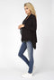 Noppies Vest Lise - Zwangerschapsvest - Katoenblend met stretch - Black - M