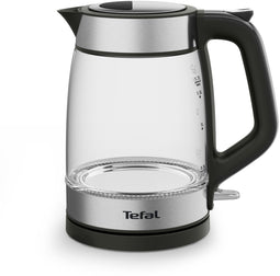 Tefal Glass KI6058 - Elektrische waterkoker - 1,7 l - Zwart/Zilver