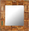 vidaXL - Wandspiegel - 60x90 - cm - massief - gerecycled - hout