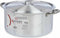 Kookpot met Deksel Zilverkleurig Aluminium 10 L (6 Stuks)