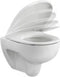 Pressalit 300 - Toiletbril - Duroplast - Wit