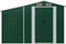 vidaXL - Tuinschuur - 277x93x179 - cm - gegalvaniseerd - staal - groen