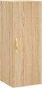 vidaXL - Hangkast - 34,5x34x90 - cm - sonoma - eikenkleurig