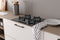 Indesit ING 61T/BK Zwart Ingebouwd 59 cm Gaskookplaat 4 zone(s)