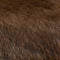 vidaXL - Kruk - massief - teakhout - bruin