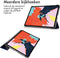 imoshion Tablet Hoes - Geschikt voor iPad Air 5 (2022) / Air 4 (2020) / Air 11 inch (2025) M3 / Air 11 inch (2024) M2 - Trifold Bookcase - Donkerblauw