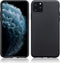 Qubits - Softcase hoes - Geschikt voor iPhone 11 Pro Max - Zwart
