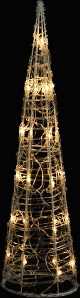 vidaXL - Lichtkegel - decoratief - LED - 60 - cm - warmwit - acryl