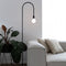 Atmooz - Vloerlamp Rye - Staande Lamp - Stalamp - Woonkamer - Zwart - Hoogte 160cm - Metaal