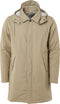 Rains Mac Coat 1512 - Unisex Regenjack - Licht gewatteerd - Beige