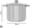 Infinity Goods Soeppan - 9L - Glazen Deksel - RVS - Inductie en Gas - Vaatwasserbestendig - 24 CM