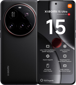 Xiaomi 15 Ultra - Zwart - 512 GB - Duale fysieke simkaart + eSIM