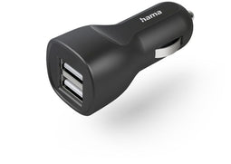 Hama 00201636 - Oplaadadapter - 2 smartphones gelijktijdig opladen - Zwart