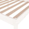 vidaXL - Seniorenbed - massief - grenenhout - wit - 75x190 - cm - Small - Single