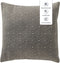 Dutch Decor VERANO - Outdoor Kussenhoes 45x45 cm - waterafstotend en uv-bestendig - Charcoal Gray - antraciet