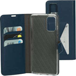 Mobiparts Galaxy S20 Plus - Classic Wallet Case - Ruimte voor pasjes - Blauw