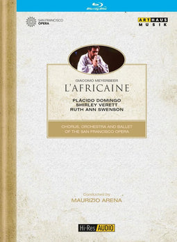 L Africaine San Francisco (1988) - Blu-ray - Domingo Verrett - Klassieke Opera