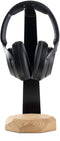 Oakywood 2in1 Headphones Stand - Massief Eiken - Echt Hout Koptelefoon Standaard Houder met 10W Draadloze Oplader