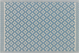 THANE - Outdoor kleed - Blauw - 120 x 180 cm - Polypropyleen