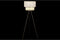 Vloerlamp DKD Home Decor Natuurlijk Zwart Metaal Palmen Polyester Koloniaal (60 x 60 x 129 cm)