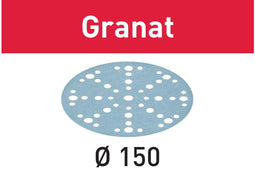 Festool 575155 - Schuurpapier - Granat voor VOC-lakken en harde ondergronden - Diameter 150 mm