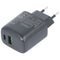 Ansmann HC218PD - USB Charger - 20W 1x USB-A 1x USB-C - zwart