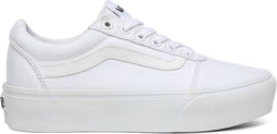Vans WM Ward Platform - Lage sneakers - Sidestripe logo - White - Maat 38.5