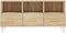 vidaXL - Tv-meubel - 102x36x50 - cm - bewerkt - hout - sonoma - eikenkleurig