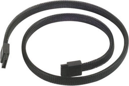 Silverstone CP07 - SATA III Kabel 50cm - EMI Bescherming - Zwart