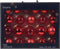 Kerstbal glas d7 cm krd ass 21st I kerst