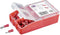 TRU COMPONENTS TC-6646608 Assortiment kabelschoenen 0.50 mm² - 1.50 mm² Rood 140 stuk(s)