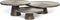 Dutchdeluxes - Keramiek - Hoogwaardig - Medium - Taartplateau - 25 cm diameter - Bronze