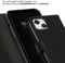 Selencia iPhone 15 Plus - Echt Lederen Bookcase - 3 Pashouders - Zwart