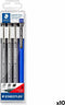 Set Viltstiften Staedtler Zwart (10 Stuks)