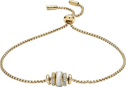 Fossil Classics - Armband JF02956710 - Bedelarmband - Goudkleurig/Wit