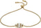 Fossil Classics - Armband JF02956710 - Bedelarmband - Goudkleurig/Wit
