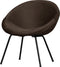 WOOOD Moly Fauteuil - Velvet - Dark Night - 74x75x76