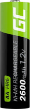 Green Cell GR01 - Ni-MH Accu 2600mAh - Geschikt voor extreme temperaturen - Groen