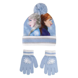 Muts en Wanten Frozen 2 Onderdelen Blauw