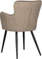 Pole to Pole - Wing Stoel - Velvet - Zand wit