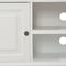 vidaXL - Tv-meubel - 90x30x40 - cm - hout - wit