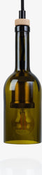 Rebottled duurzame Lamp - Bruin - Hanglamp