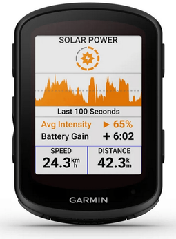 Garmin Edge 840 Solar - Fietsnavigatie - Wereldwijd - 2,6" touchscreen - 32GB opslag
