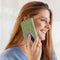 imoshion Hoesje Geschikt voor Samsung Galaxy A55 Hoesje Met Pasjeshouder - imoshion Design Bookcase smartphone - Groen / Green Flowers