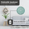 Tyme Wandklok - 30cm Muurklok - Fluisterstil Quartz - Beam Groen