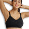 Carriwell Padded Meegroeibh - Voedingsbh - Ondersteunt groeiend lichaam - Zwart